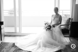 Sarasota, Florida bridal portraits photographed by Complete Weddings + Events Sarasota.