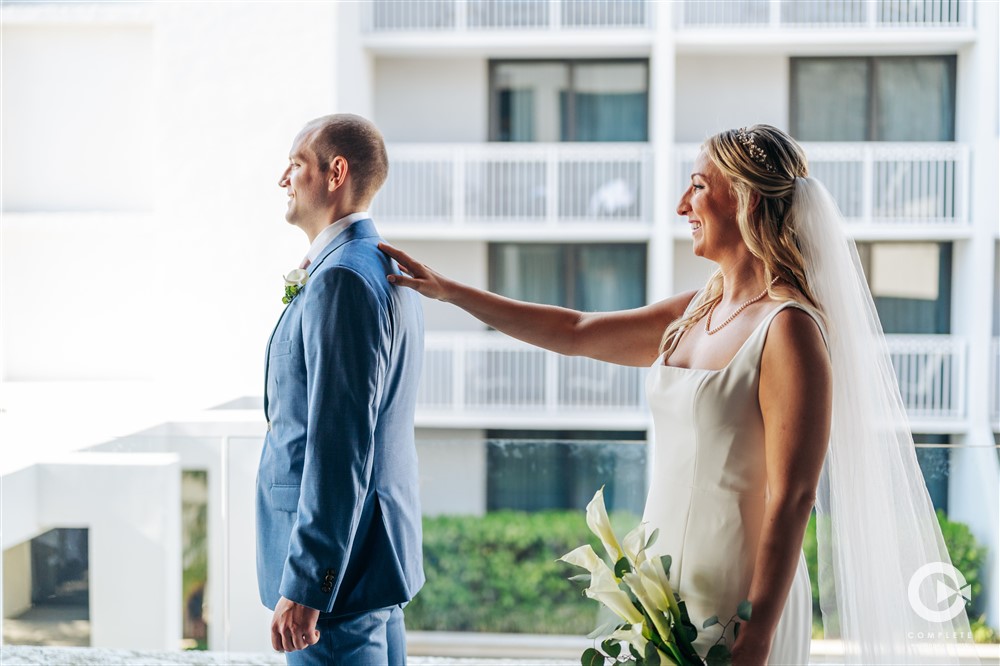 First wedding look at Zota Beach Resort. 