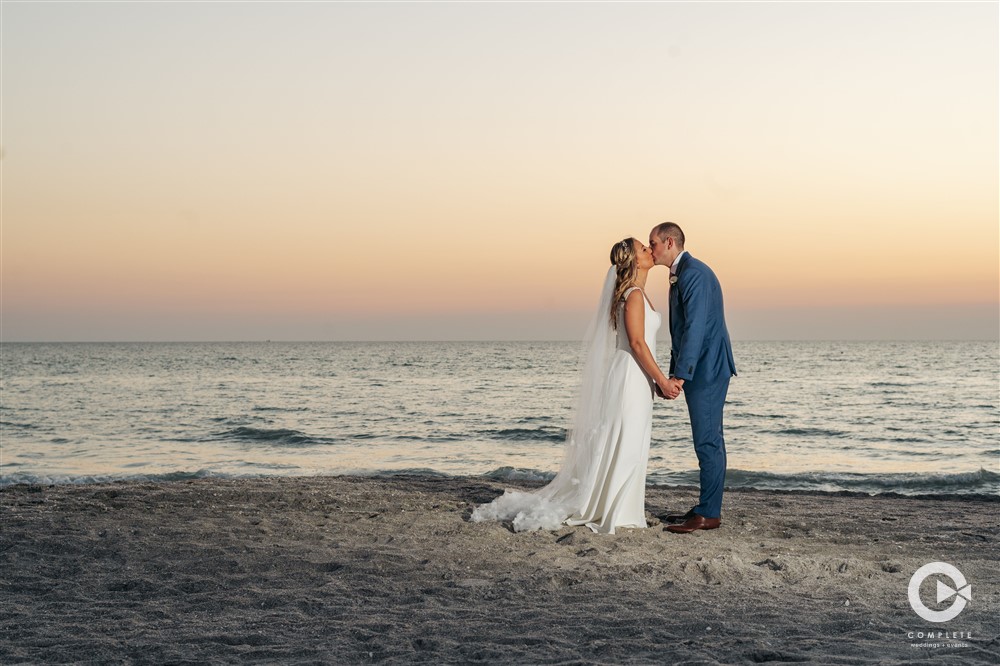 Florida beach wedding photos.